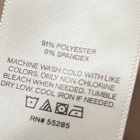 Express bodysuit contour crewneck long sleeve mocha brown size large - Picture 7 of 9